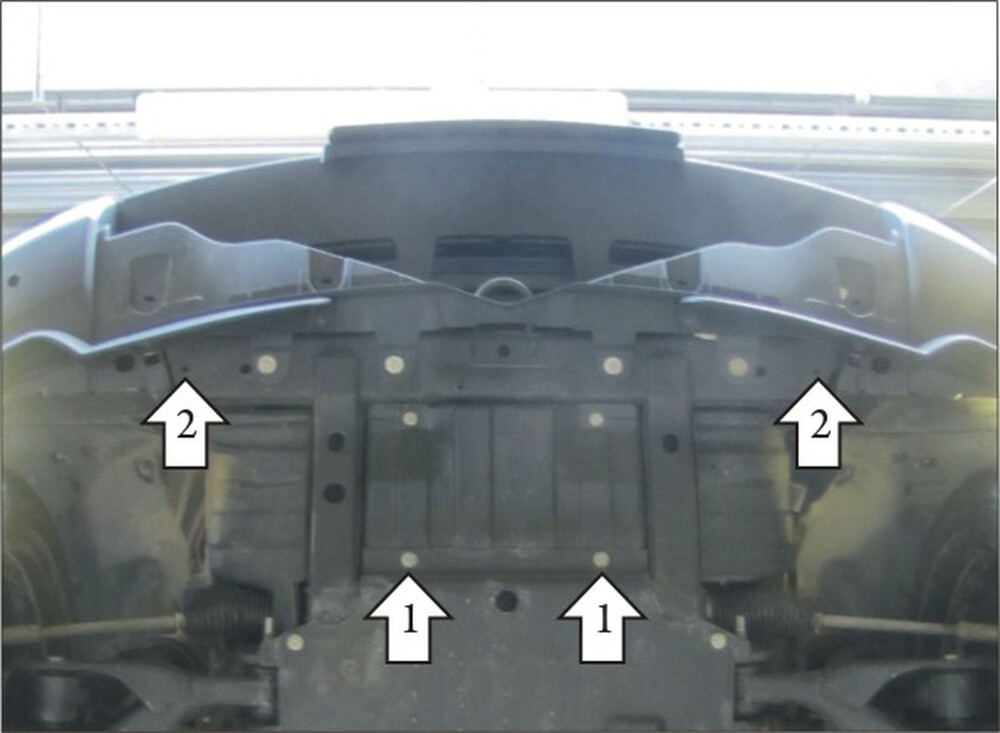 Защита MOTODOR радиатора, рулевых тяг Land Rover Range Rover Sport 2009-2012 Внедорожник Защита MOTODOR радиатора, рулевых тяг Land Rover Range Rover Sport 2009-2012 Внедорожник
