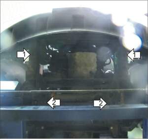 Защита MOTODOR двигателя Mercedes-benz Sprinter 311  2006- Автобус, фургон