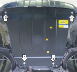 Защита MOTODOR двигателя, КПП Mercury Mariner 2007-2009 Внедорожник Защита MOTODOR двигателя, КПП Mercury Mariner 2007-2009 Внедорожник