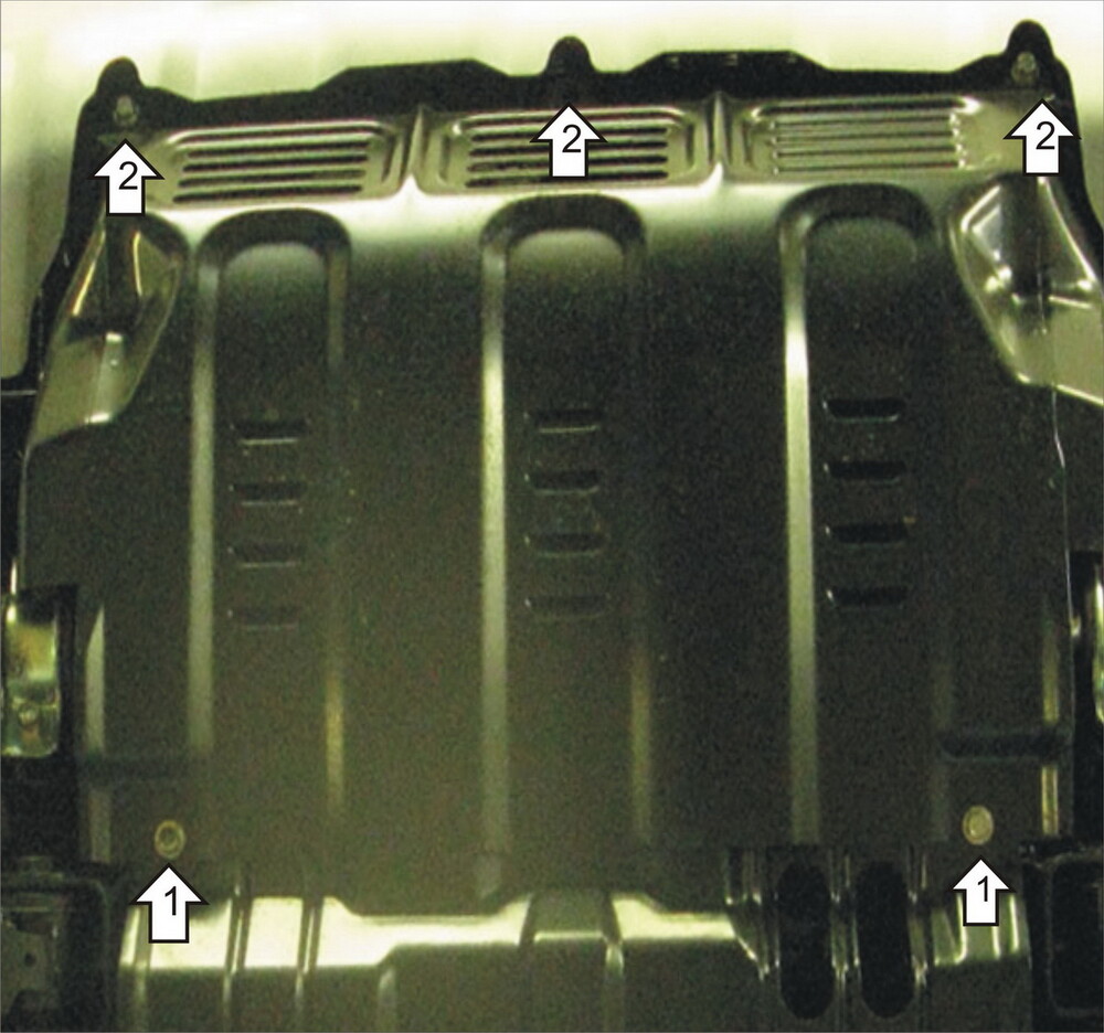 Защита MOTODOR радиатора Mitsubishi L 200 2006-2015 Пикап Защита MOTODOR радиатора Mitsubishi L 200 2006-2015 Пикап