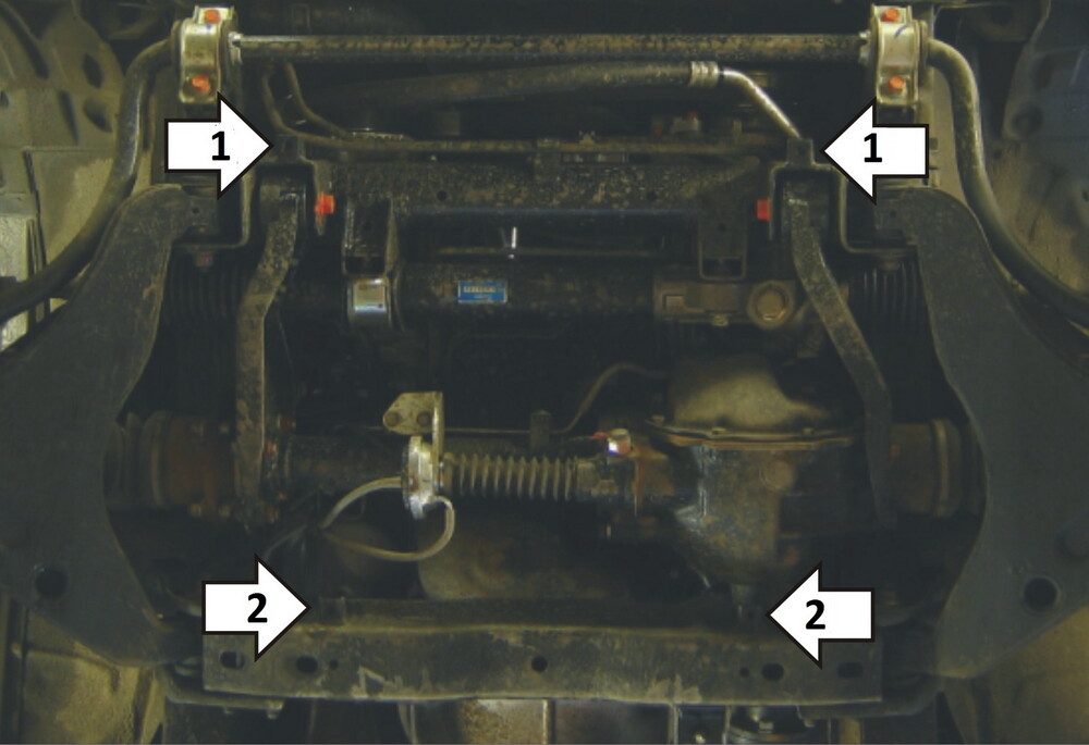 Защита MOTODOR двигателя, переднего дифференциала Mitsubishi Pajero Sport II 2008-2018 Внедорожник Защита MOTODOR двигателя, переднего дифференциала Mitsubishi Pajero Sport II 2008-2018 Внедорожник