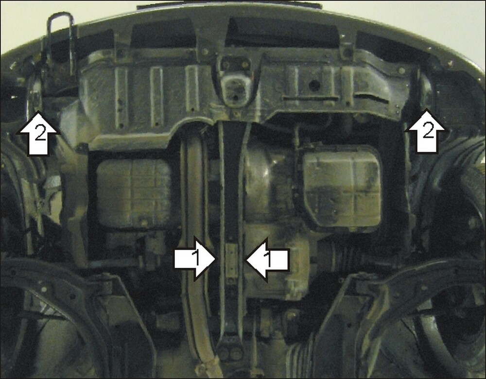 Защита MOTODOR двигателя, КПП Nissan Micra 1992-2003 Хэтчбек Защита MOTODOR двигателя, КПП Nissan Micra 1992-2003 Хэтчбек