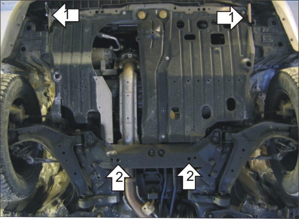 Защита MOTODOR двигателя, КПП Nissan Primera 2002-2009 Седан, Хэтчбек Защита MOTODOR двигателя, КПП Nissan Primera 2002-2009 Седан, Хэтчбек