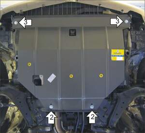 Защита MOTODOR двигателя, КПП Nissan Primera 2002-2009 Седан, Хэтчбек Защита MOTODOR двигателя, КПП Nissan Primera 2002-2009 Седан, Хэтчбек