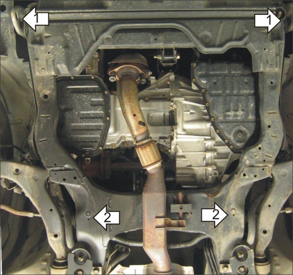 Защита MOTODOR двигателя, КПП Nissan Teana 2003-2008 Седан Защита MOTODOR двигателя, КПП Nissan Teana 2003-2008 Седан