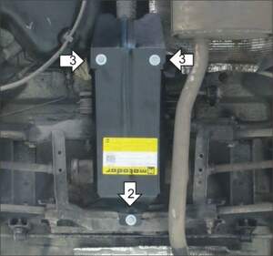 Усиленная защита заднего дифференциала (2 мм, сталь) для Renault Arkana 2019-, Renault Kaptur 2016-, Renault Duster 2012-2015, 2015-2021, 2021-, Nissan Ter Усиленная защита заднего дифференциала (2 мм, сталь) для Renault Arkana 2019-, Renault Kaptur 2016-, Renault Duster 2012-2015, 2015-2021, 2021-, Nissan Ter