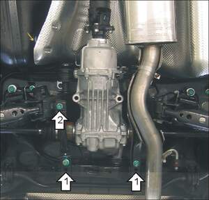 Усиленная защита заднего дифференциала (3 мм, сталь) для Nissan X-Trail 2007-2015, 2015- Усиленная защита заднего дифференциала (3 мм, сталь) для Nissan X-Trail 2007-2015, 2015-