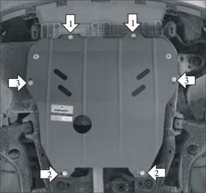 Усиленная защита картера двигателя, КПП (2 мм, сталь) для Opel Zafira 2005-2011, Opel Astra H седан/хетчбек/универсал/кабриолет 2004-2010, Opel Astra Famil Усиленная защита картера двигателя, КПП (2 мм, сталь) для Opel Zafira 2005-2011, Opel Astra H седан/хетчбек/универсал/кабриолет 2004-2010, Opel Astra Famil