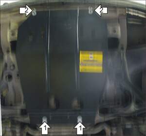 Защита MOTODOR двигателя Opel Omega B  1994-2003 универсал, Седан