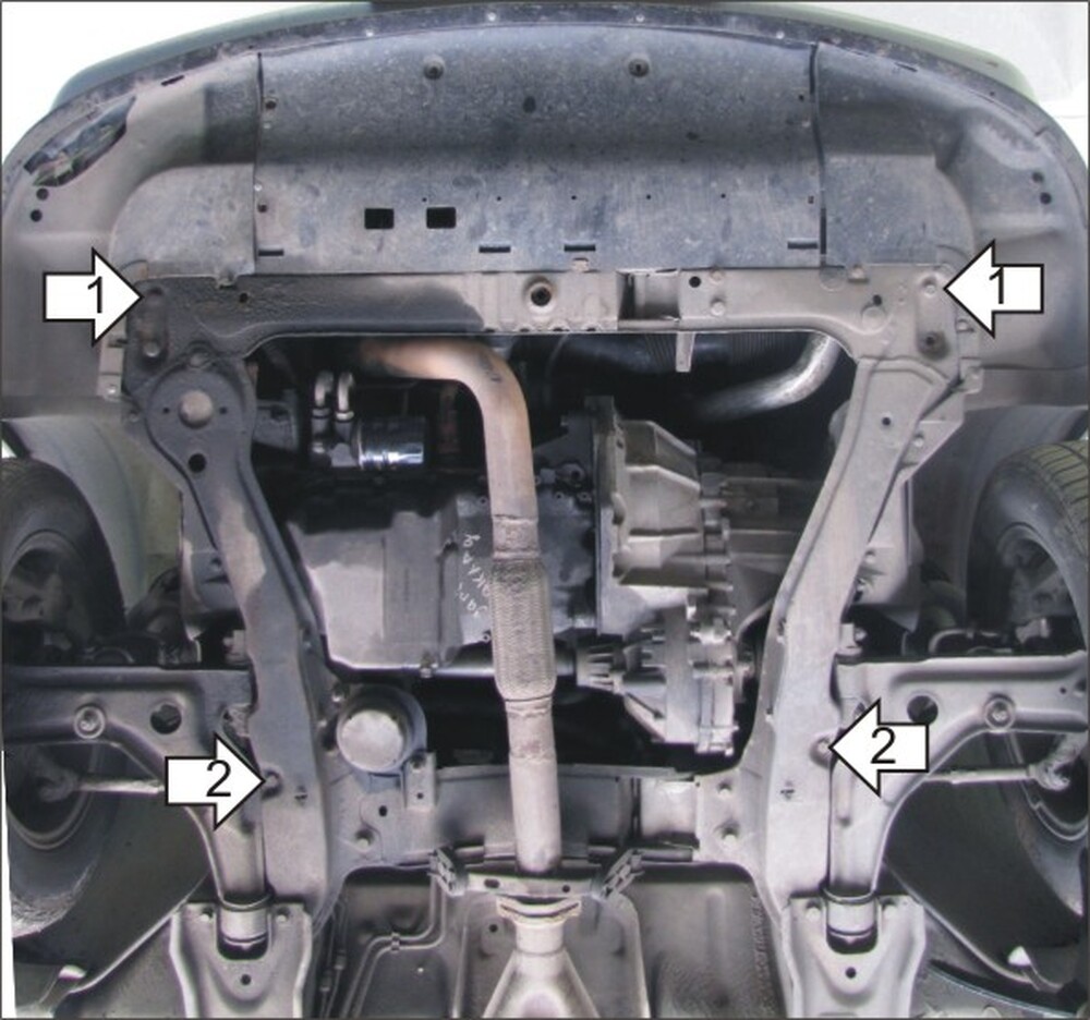 Защита MOTODOR двигателя, КПП Saab 9000 1985-1998 Хэтчбек, Седан Защита MOTODOR двигателя, КПП Saab 9000 1985-1998 Хэтчбек, Седан