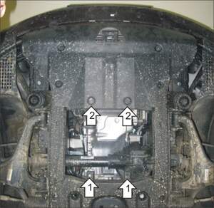 Защита MOTODOR двигателя Ssangyong Stavic 2013- Внедорожник