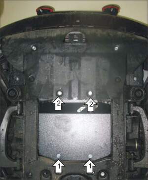 Защита MOTODOR двигателя Ssangyong Stavic 2013- Внедорожник