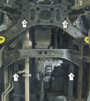 Защита MOTODOR КПП, разд.коробки Ssangyong Stavic 2013- Внедорожник Защита MOTODOR КПП, разд.коробки Ssangyong Stavic 2013- Внедорожник
