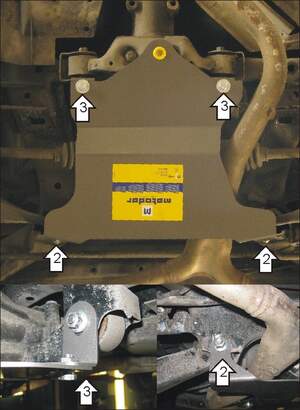 Защита MOTODOR заднего дифференциала Subaru XV 2011-2017 Хэтчбек Защита MOTODOR заднего дифференциала Subaru XV 2011-2017 Хэтчбек