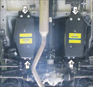 Усиленная защита топливного бака (3 мм, сталь) для Suzuki Grand Vitara 2005-2016 Усиленная защита топливного бака (3 мм, сталь) для Suzuki Grand Vitara 2005-2016