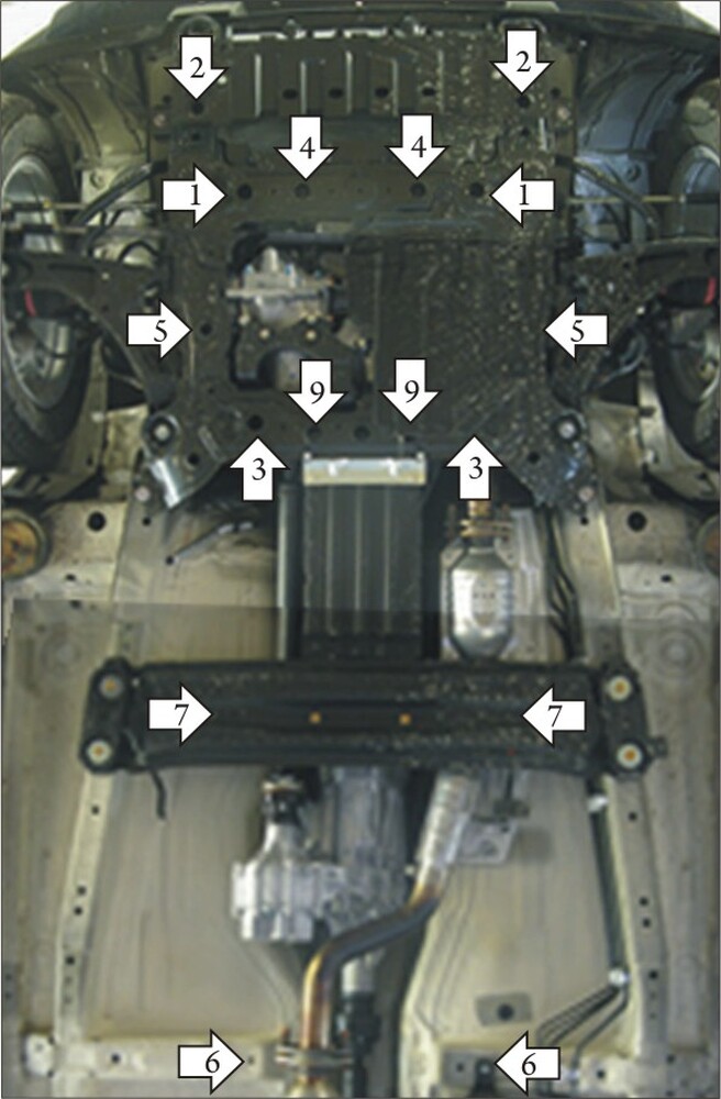 Усиленная защита картера двигателя, КПП, радиатора, раздаточной коробки (3 мм, сталь) для Suzuki Grand Vitara 2005-2016 Усиленная защита картера двигателя, КПП, радиатора, раздаточной коробки (3 мм, сталь) для Suzuki Grand Vitara 2005-2016