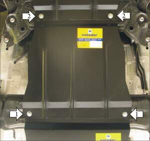 Защита MOTODOR КПП Suzuki Grand Vitara 2005-2018 Внедорожник