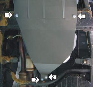 Защита MOTODOR двигателя, КПП Tagaz Tager 2008-2014 Внедорожник Защита MOTODOR двигателя, КПП Tagaz Tager 2008-2014 Внедорожник