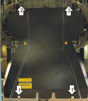 Защита MOTODOR двигателя, КПП Tagaz Tager 2008-2014 Внедорожник Защита MOTODOR двигателя, КПП Tagaz Tager 2008-2014 Внедорожник