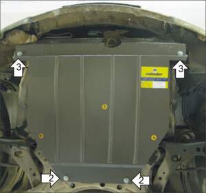 Защита MOTODOR двигателя, КПП Toyota Celica  1999-2006 купе