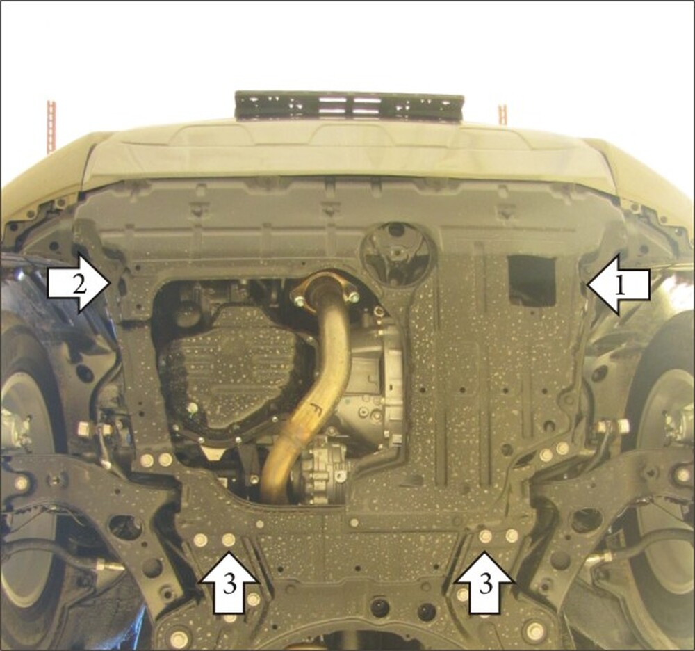 Защита MOTODOR двигателя, КПП Toyota RAV 4 2005-2013 Внедорожник Защита MOTODOR двигателя, КПП Toyota RAV 4 2005-2013 Внедорожник
