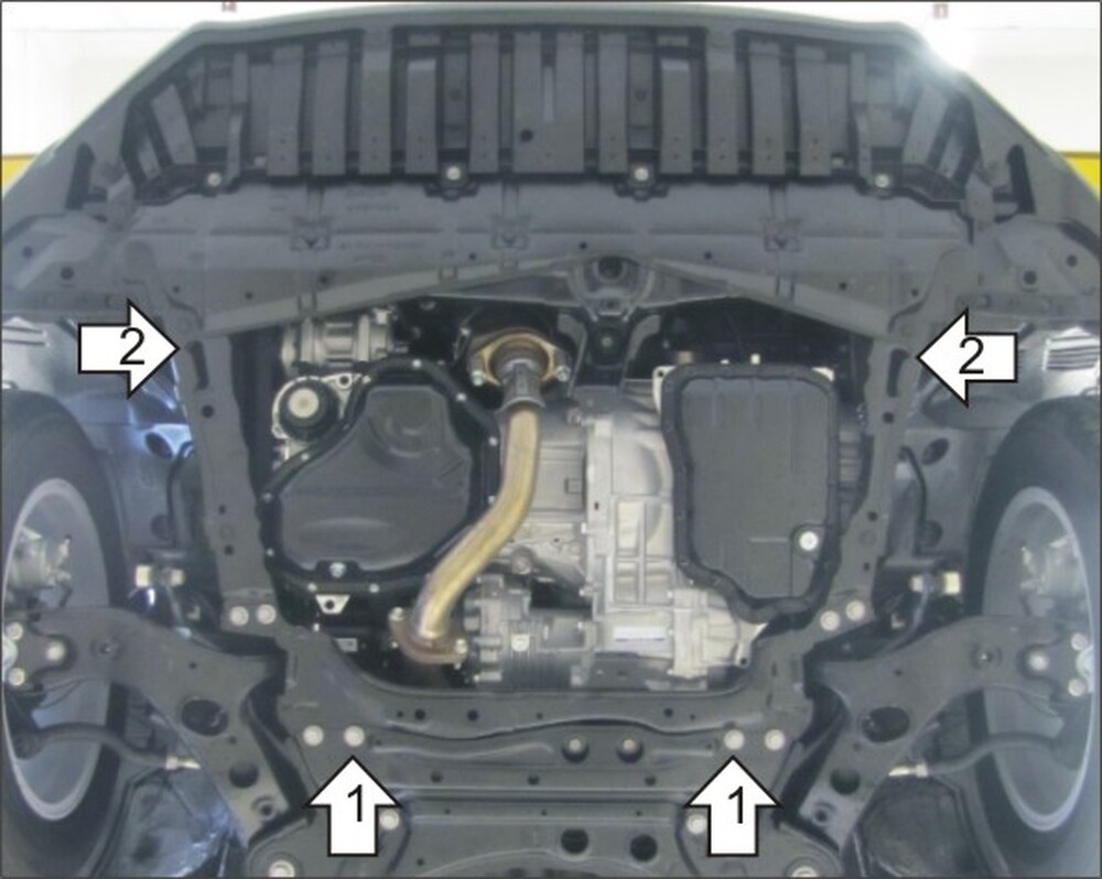 Защита MOTODOR двигателя, КПП Toyota RAV4 2013- Внедорожник Защита MOTODOR двигателя, КПП Toyota RAV4 2013- Внедорожник