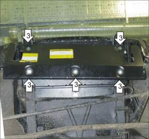 Усиленная защита рулевых тяг (3 мм, сталь) для UAZ Patriot 2005-2015, 2015-, UAZ Pickup 2009-2015, 2015-