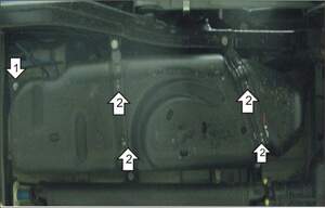 Усиленная защита топливного бака (3 мм, сталь) для Volkswagen Amarok 2010-2016, 2016- Усиленная защита топливного бака (3 мм, сталь) для Volkswagen Amarok 2010-2016, 2016-