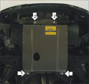 Защита MOTODOR двигателя, КПП Volkswagen Golf III  1991-1997 Хэтчбек, универсал