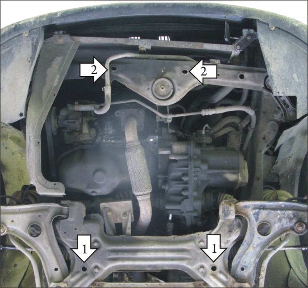 Защита MOTODOR двигателя, КПП Volkswagen Golf III 1991-1997 Хэтчбек, универсал, кабрио Защита MOTODOR двигателя, КПП Volkswagen Golf III 1991-1997 Хэтчбек, универсал, кабрио