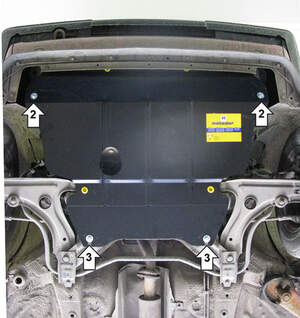 Защита MOTODOR двигателя, КПП Volkswagen Jetta II 1984-1992 Седан Защита MOTODOR двигателя, КПП Volkswagen Jetta II 1984-1992 Седан