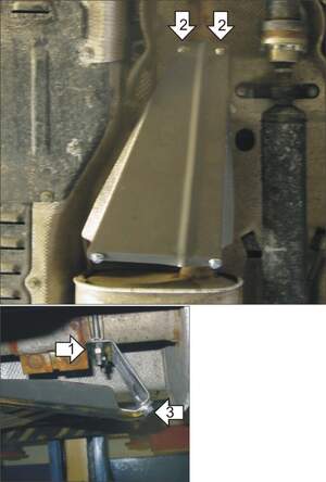 Защита MOTODOR глушителя Volkswagen Multivan T6 2015-н.в. Вэн Защита MOTODOR глушителя Volkswagen Multivan T6 2015-н.в. Вэн