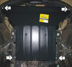 Защита MOTODOR двигателя, КПП Volkswagen Pointer 2005- Хэтчбек