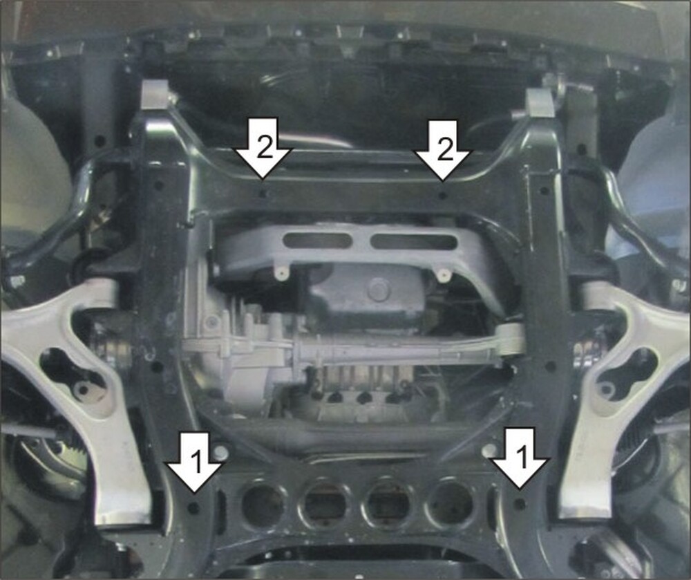 Защита MOTODOR двигателя Volkswagen Touareg 2002-2010 Внедорожник Защита MOTODOR двигателя Volkswagen Touareg 2002-2010 Внедорожник
