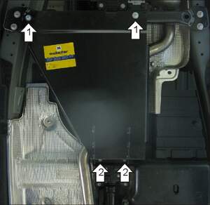 Защита MOTODOR разд.коробки Volkswagen Touareg 2002-2010 Внедорожник Защита MOTODOR разд.коробки Volkswagen Touareg 2002-2010 Внедорожник