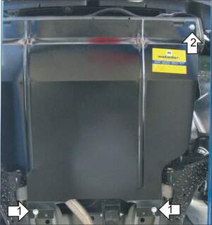 Защита MOTODOR двигателя, КПП ZAZ Sens 2007- Седан, Хэтчбек