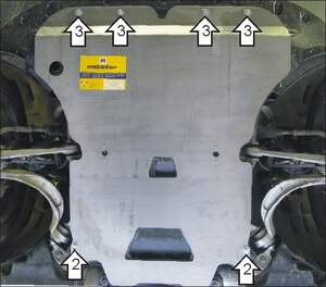 Защита MOTODOR двигателя, КПП Audi Q5  2008- Внедорожник