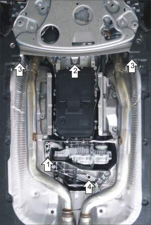 Защита MOTODOR двигателя, КПП BMW 7 (f01, F02, F03, F04) 2008- Седан