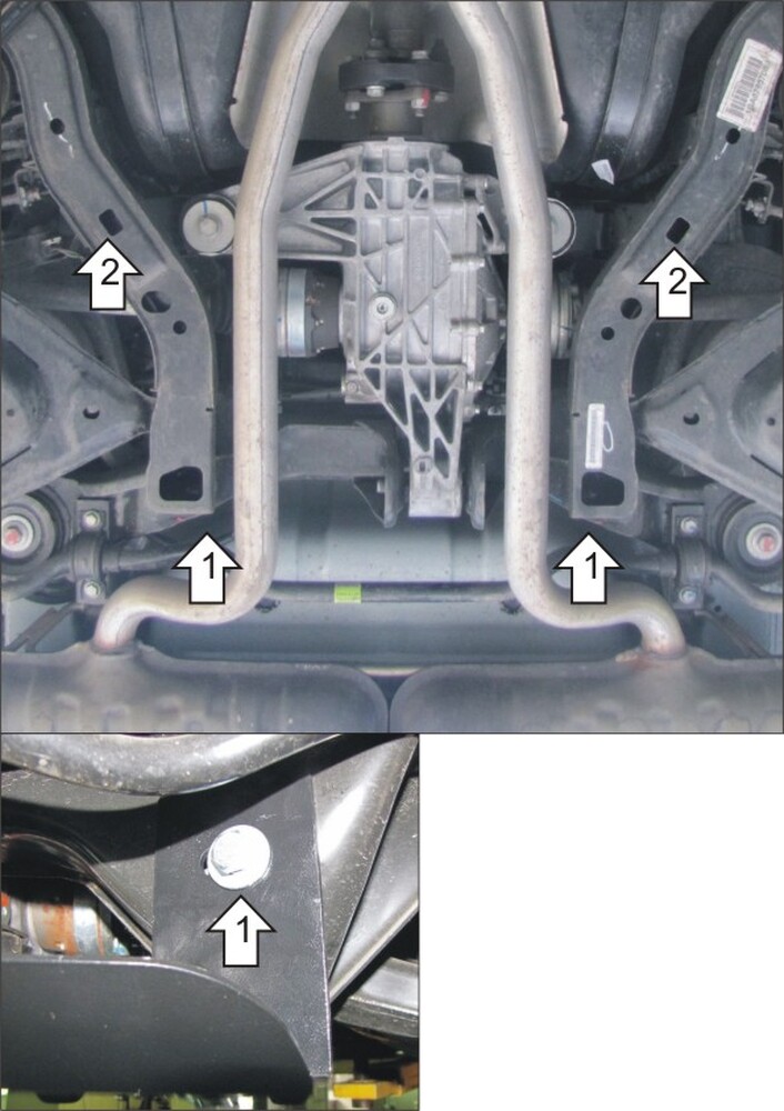 Защита MOTODOR заднего дифференциала Cadillac CTS 2008-2014 Седан, универсал, купе Защита MOTODOR заднего дифференциала Cadillac CTS 2008-2014 Седан, универсал, купе