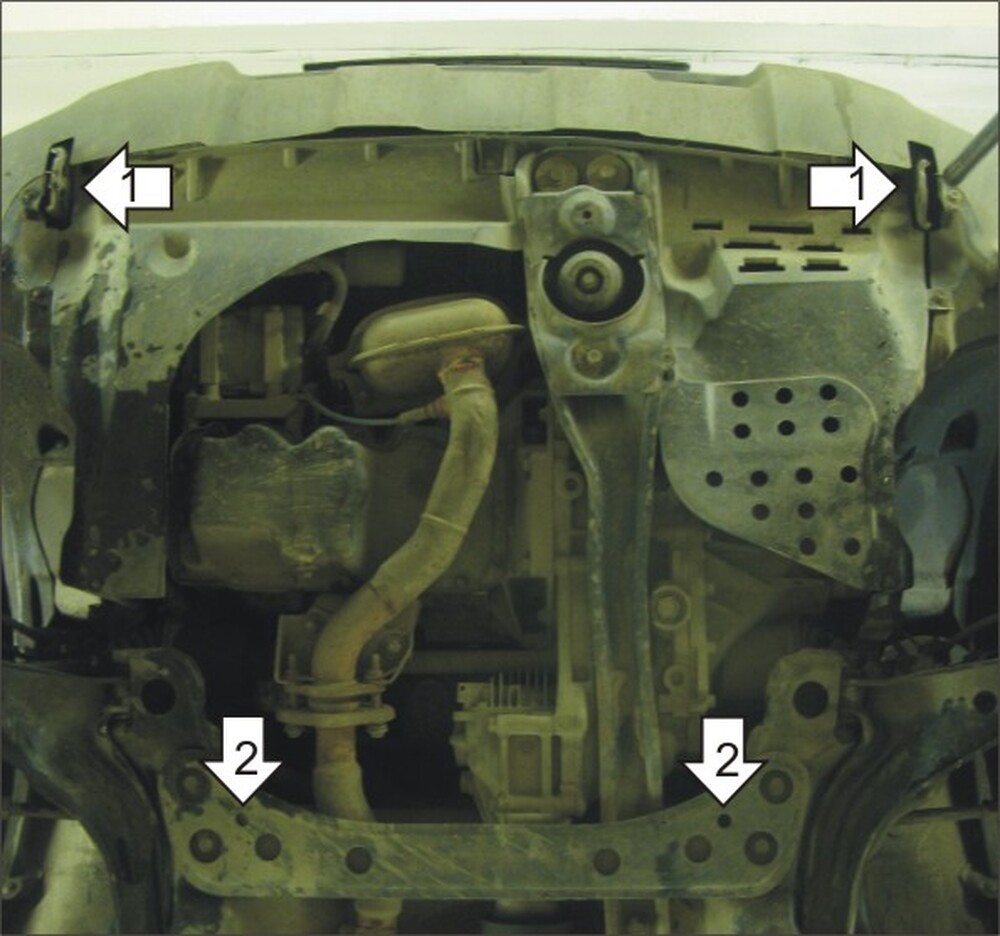 Защита MOTODOR двигателя, КПП Ford Escape 2001-2007 Внедорожник Защита MOTODOR двигателя, КПП Ford Escape 2001-2007 Внедорожник