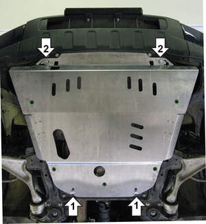 Защита MOTODOR двигателя, КПП Honda Pilot 2008-2011 Внедорожник