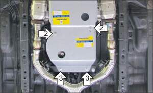 Защита MOTODOR разд.коробки Infiniti FX 37 2010-2014 Внедорожник