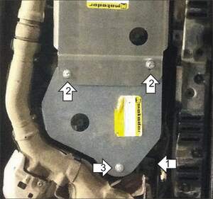 Защита MOTODOR разд.коробки Infiniti QX 70 2014- Внедорожник Защита MOTODOR разд.коробки Infiniti QX 70 2014- Внедорожник