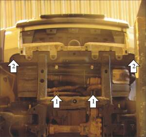 Защита MOTODOR радиатора, рулевых тяг Land Rover Discovery III 2004-2009 Внедорожник Защита MOTODOR радиатора, рулевых тяг Land Rover Discovery III 2004-2009 Внедорожник