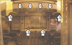 Защита MOTODOR радиатора, рулевых тяг Land Rover Discovery III 2008-2009 Внедорожник Защита MOTODOR радиатора, рулевых тяг Land Rover Discovery III 2008-2009 Внедорожник
