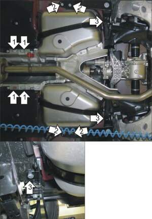 Защита MOTODOR бензобака алюм. Land Rover Discovery Sport 2015- Внедорожник Защита MOTODOR бензобака алюм. Land Rover Discovery Sport 2015- Внедорожник