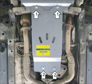 Защита MOTODOR КПП Lexus GS 300/350 2005-2017 Седан Защита MOTODOR КПП Lexus GS 300/350 2005-2017 Седан