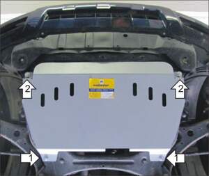 Защита MOTODOR двигателя, КПП Lexus RX 300/330/350 2003-2009 Внедорожник Защита MOTODOR двигателя, КПП Lexus RX 300/330/350 2003-2009 Внедорожник