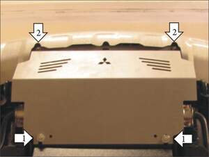 Защита MOTODOR радиатора Mitsubishi Pajero Sport II 2008-2018 Внедорожник Защита MOTODOR радиатора Mitsubishi Pajero Sport II 2008-2018 Внедорожник