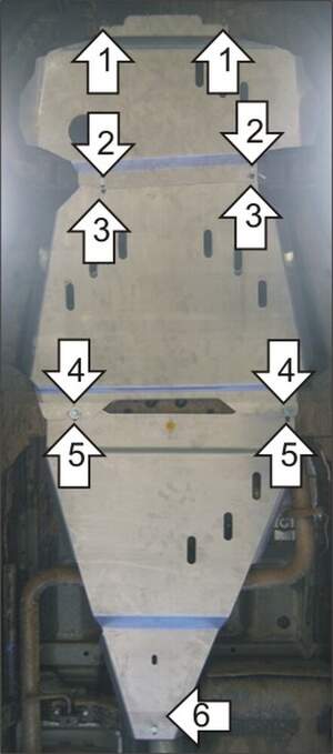 Защита MOTODOR двигателя, КПП, разд.коробки Nissan Pathfinder 2005-2014 Внедорожник Защита MOTODOR двигателя, КПП, разд.коробки Nissan Pathfinder 2005-2014 Внедорожник